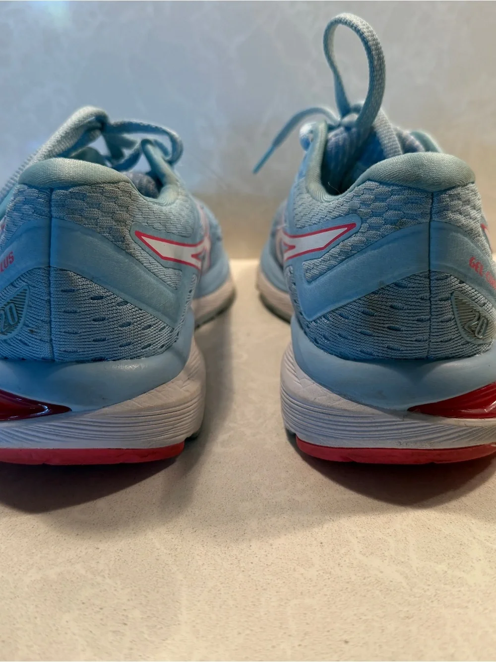 Asics light blue women's running shoe size 6.5 or 37.5